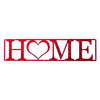 Home With Heart Rectangle