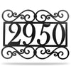 Fancy Address Monogram